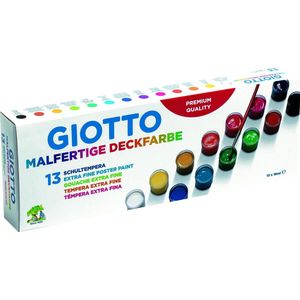 Giotto Extra fijne kleur, etui met 13 glazen, 18 ml