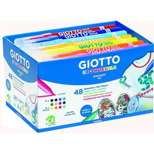 GIOTTO Decor Textile - Schoolpack met 48 viltstiften
