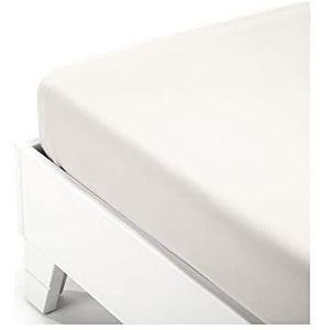 Caleffi Jersey lakens van jersey, crème, Frans bed, 59000, Caleffi