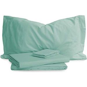 Caleffi Effen flanel beddengoed, flanel, anijs, eenpersoonsbed, 7446, Caleffi