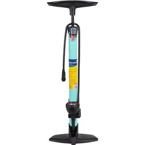 ON BIKE Opblaaspomp, stalen fietswielen met geïntegreerde manometer