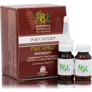 Pura Natura PBX versterkende Haarampullen -Haaruitval- 12 ampullen