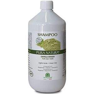 PuraNatura Argilla - Ultra vet shampoo met groene tint, 1000 ml