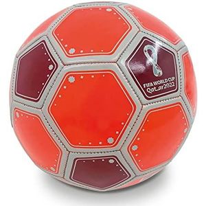 Mondo Toys - voetbal genaaid FIFA World Cup Qatar 2022 - Al Thumama - officieel product - maat 5-350 g - 2 verschillende kleuren - 13440