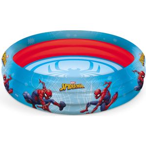 Mondo - Spider-Man Toys-Spiderman | 3 ringen zwembad opblaasbaar zwembad voor kinderen 3 ringen diameter 100 cm capaciteit 84 lt. -16902, meerkleurig