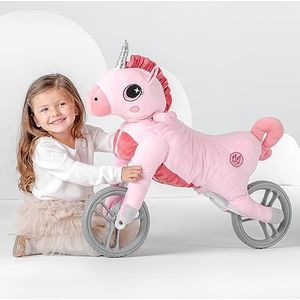 Mondo Toys-My Buddy Wheels Unicorn Balance Bike zonder pedalen, gewicht tot 20 kg. - Kleur wit/roze-25470 uniseks voor kinderen, wit-roze, verstelbaar