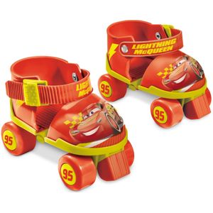Mondo Toys – Disney Cars rolschaatsen, verstelbaar van 22 tot 29 – complete set met transparante tas, elleboogbeschermers en kniebeschermers - 28105