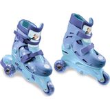 Mondo Toys – Disney Frozen – 3 inline skates – verstelbare dubbele functie – PVC wielen – step voor jongens/meisjes – maat S/Gr. 29/32 – 28299
