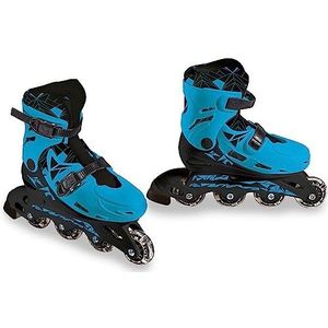 Mondo Toys - Inlineskates voor jongens - Inlineskates - PVC wielen - Kinder/Jongens - Maat M/maat 33/36-28330 Blauw