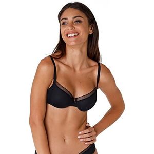 Lovable Reggiseno Ferretto My Daily Comfort damesbeha, zwart (004-zwart), E