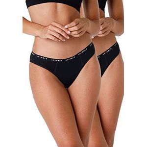 Lovable Da Menstruatiecyclus overvloedig Menstruatiebroekje voor dames, Zwart, XS