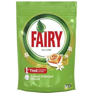 Dishwasher lozenges All in One Fairy (60 uds)