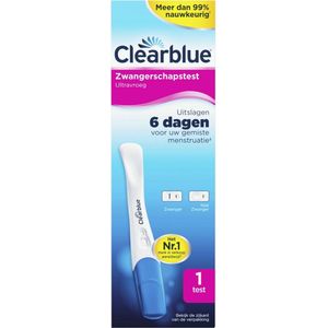 Clearblue Zwangerschapstest Ultravroeg - 6 Stuks