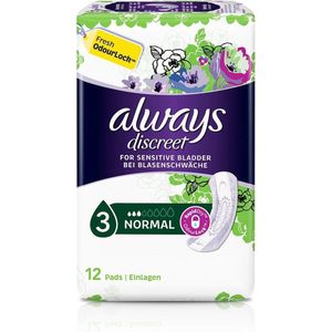 Always Discreet - Incontinentieverband - Normal - 12 Stuks