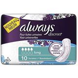 Always - Discreet - Lange Band - 10 stuks - Absorptievermogen 4/8