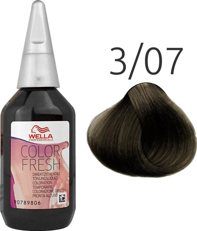 Wella Professionals Color Fresh - Haarverf - 3/07 - 75ml