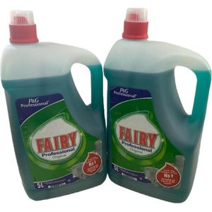Dreft Fairy Professional Afwasmiddel - 2 x 5 L - Voordeelpack