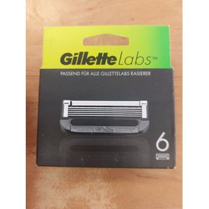 Gillette labs navulling 6 stuks