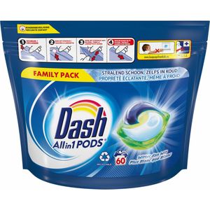 Dash Witter dan Wit All in 1 Pods - 60 pods