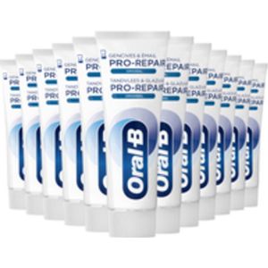 Oral-B Tandpasta Tandvlees & Glazuur Repair Origineel - Voordeelverpakking 12 x 75 ml