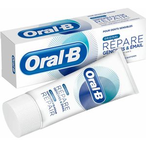 Oral-B - Tandvlees & Glazuur Repair Origineel - Voordeelverpakking 12x75 ml - Tandpasta