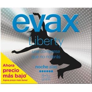 Evax - Liberty Nacht Maandverband met Vleugels - 9 Stuks