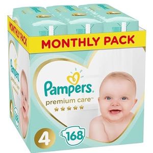 Pampers Premium maanddoos S4 168 stuks