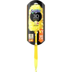 Swiffer 3D CLEAN DUSTER KIT Staubfangtücher Mikrofaser, 1 Set