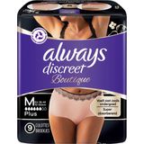 Always Discreet Boutique voor urineverlies en incontinentie Medium - 9 broekjes