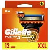 Gillette Scheermesjes Fusion 5 Power 12 stuks