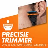 Gillette - Fusion 5 Power - Navulmesjes - 12 Stuks