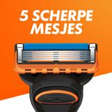 Gillette - Fusion 5 Power - Navulmesjes - 12 Stuks