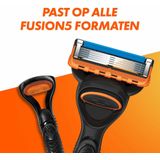 Gillette - Fusion 5 Power - Navulmesjes - 12 Stuks