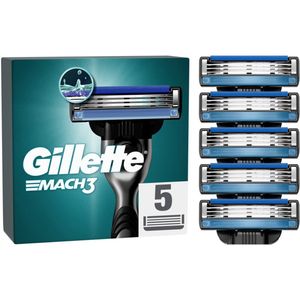 Gillette Scheermesjes Mach3 5 stuks