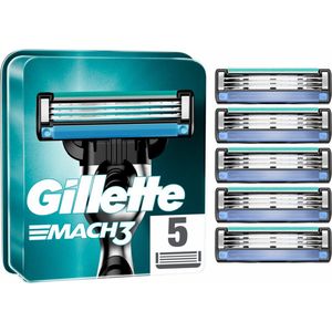 Gillette Scheermesjes Mach3 5 stuks