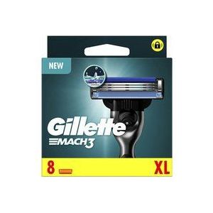 Gillette Mach3 Scheermesjes Voor Mannen - 8 stuks