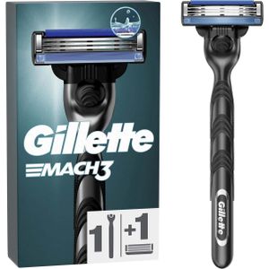 Gillette - Mach3 - Scheermes - 3 Lames - Inclus 1 Lame De Rechange