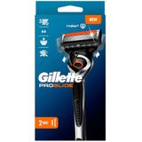 Gillette Proglide Scheersysteem Voor Mannen - 1 Handvat - 2 Scheermesjes