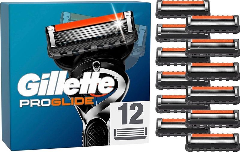 Gillette - Proglide - Navulmesjes - 12 Stuks