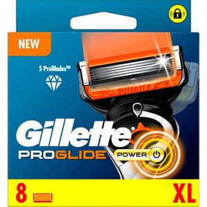 Gillette Fusion pro glide power mesjes  8 Stuks