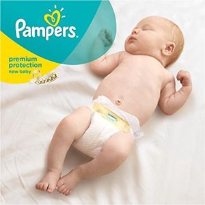 Pampers Preemie Swaddlers - Maat XS - Tot 1,8 Kilo - 8x32 stuks