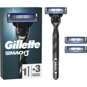 Gillette Mach3 - Scheersysteem en 3 Scheermesjes