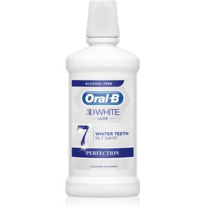 Oral B - 3D White Luxe - Mondwater - 500 ml