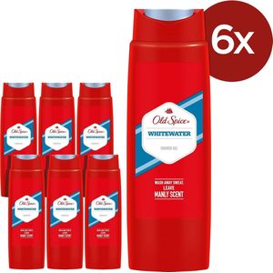 Old Spice Douchegel - Whitewater - Voordeelverpakking 6x250ml