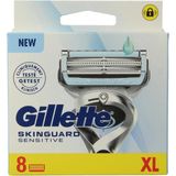 Gillette skinquard sensitive pack 8 stuks