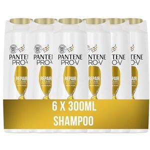 Pantene Pro-V Repair&Care 3-in-1 shampooconditioner en haarkuur, 6 stuks (6 x 250 ml) voor beschadigd haar, haarkuur, droog haar, haarverzorging, droog haar, haarverzorging, droog haar