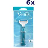 6x Gillette Venus Scheermes Smooth 1 set