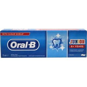 Oral B - Junior 6+ Years Toothpaste - Toothpaste With Fluoride For Larger Children