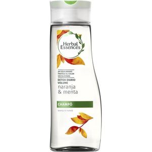 6 x 400ml Herbal Essences Daily Detox Volume Orange en Mint Shampoo