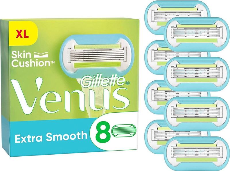 Venus - Extra Smooth - Scheermesjes - 8 Stuks - Voor Vrouwen